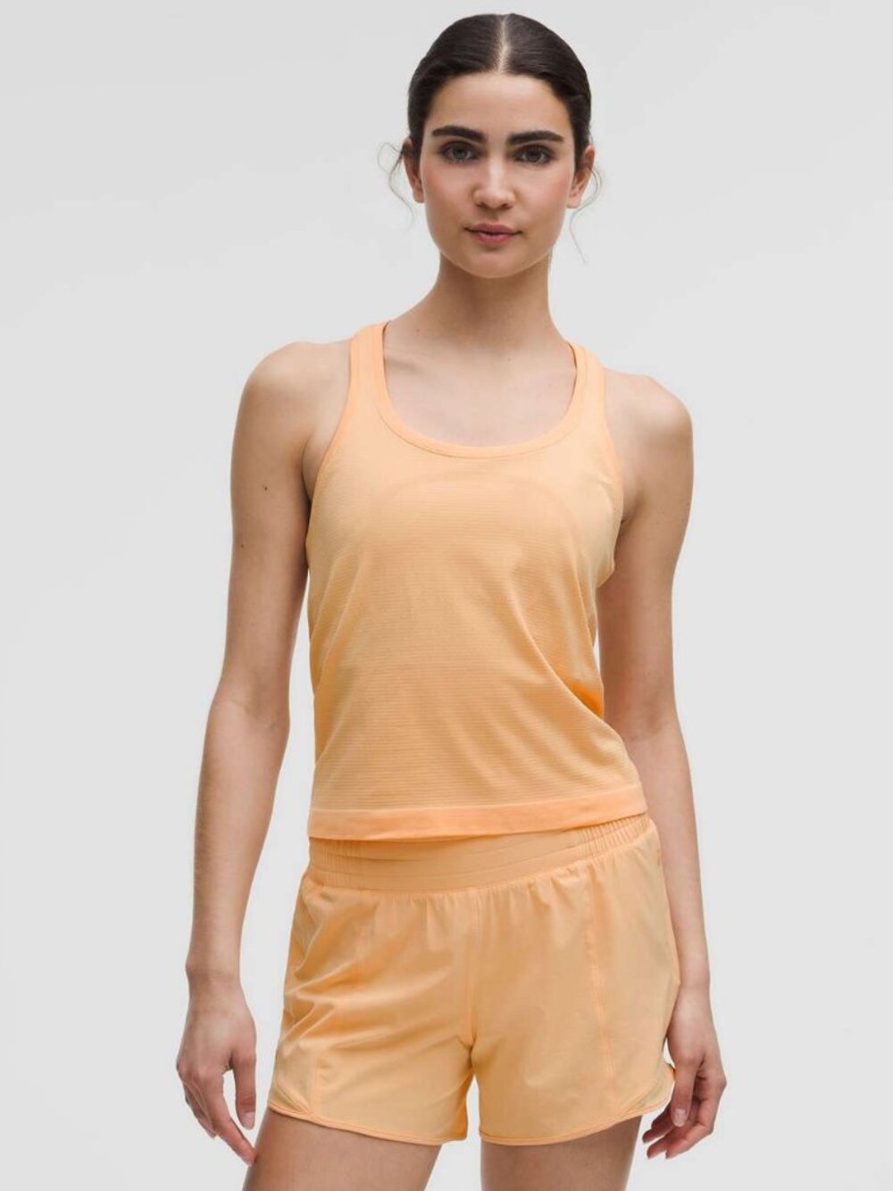 Lululemon | Swiftly Tech Racerback Tank Top 2.0 Waist Length, Rock Mellon, sz 12